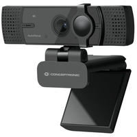 Conceptronic AMDIS07B - Webcam 3840 x 2160 Pixel USB 2.0 Schwarz