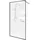 Home Deluxe BAKI Duschabtrennung Walk-In-Dusche 140 x 200 cm schwarz Klarglas