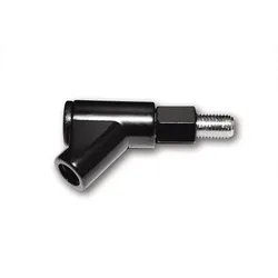 SHIN YO Spiegel-Adapter M 10x1,25, Rechtsgewinde, schwarz, schwarz