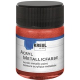 Kreul Acryl Metallicfarbe, rot, 50 ml