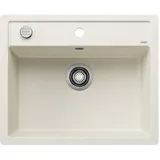 Blanco Dalago 6-F links Flächenbündig silgranit softweiß Handbetätigung 605 x 500 mm