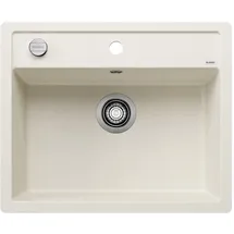 Blanco Dalago 6-F links Flächenbündig silgranit softweiß Handbetätigung 605 x 500 mm
