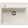 Blanco Dalago 6-F links Flächenbündig silgranit softweiß Handbetätigung 605 x 500 mm