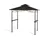 GRASEKAMP Hardtop Pavillon 1,5 x 2,4 m braun