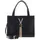 Valentino Divina Shopping Bag Leather Black/Gold
