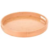 Difuzed Home @ Styling Collection Serviertablett aus Bambus, rund Ø 40 cm