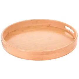 Difuzed Home @ Styling Collection Serviertablett aus Bambus, rund Ø 40 cm