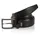Monti Herrengürtel Leder schwarz 120