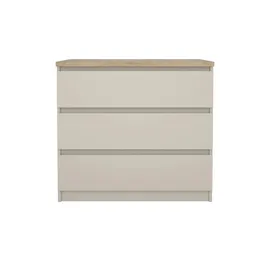 Tvilum Quadro 77,2 x 112,7 x 29,6 cm sonoma eiche/weiß