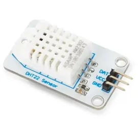WHADDA CM2302/DHT22 Temperatur- und Feuchtigkeitssensor, 3,3-5 VDC, Temperaturbereich -40°C bis 80°C, Luftfeuchtigkeitsgrad 0-99,9%, Weiß