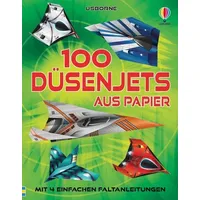 Usborne Verlag 100 Düsenjets aus Papier
