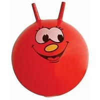 The Home Fusion Company 60cm/24 Kinder Erwachsene Space Hopper Jump & Bounce Innen Außen Spielzeug in Rot
