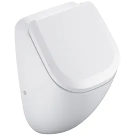 Vigour DERBY Urinal Zulauf verdeckt mit SoftClose Deckel, Ablaufgarnitur und Zulaufgarnitur