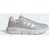 adidas Cloudfoam Flex Damen Weite E Light Solid Grey/Matte Silver/Clear Pink 38