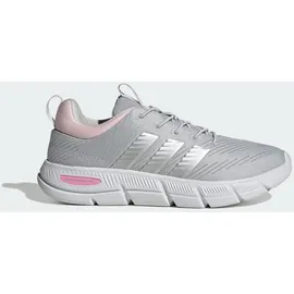 adidas Cloudfoam Flex Damen Weite E Light Solid Grey/Matte Silver/Clear Pink 38