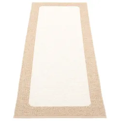 pappelina Ilda Outdoor-Teppich - beige / vanilla 70 x 180cm