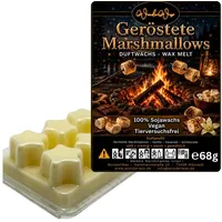 WonderWax Duftwachs WonderWax® Duftwachs 6 Sterne, (Geröstete Marshmallows), Duftrichtung: Geröstete Marshmallows