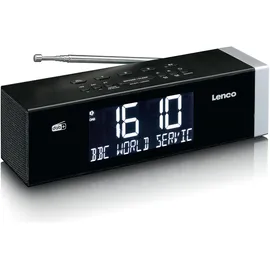 Lenco CR-640BK schwarz/silber