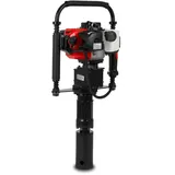 Eberth Pfahlramme Benzin 1,2PS 900W 2x Rammloch Adapter Max Durchmesser 70mm