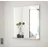 Home Affaire Garderobenspiegel Giron/City 75 x 80 cm Braun