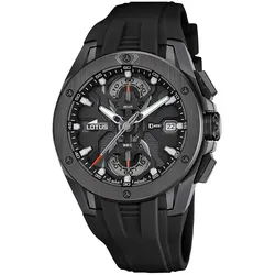 Lotus 18943/6 Herren-Armbanduhr Chronograph Vortex Schwarz
