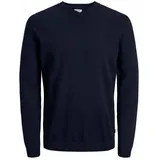 JACK & JONES Basic Knit Pullover Mit V-ausschnitt NavyBlazer / Navy M