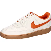 Nike Court Vision Low Herren Sail / Campfire Orange / Gum Medium Brown 44,5