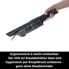 Fakir AS 1480 LT Floor schwarz-silber