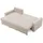 mebligo Ecksofa mit Schlaffunktion, Beige - Beige