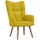 vidaXL Relaxsessel Senfgelb Samt 61 x 95 x 66 cm Gelb