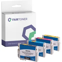 4er Multipack Set Kompatibel für Epson 603XL Druckerpatronen