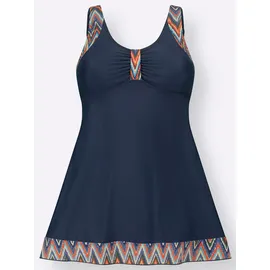 Feel Good Bikini-Top Damen Blau/Bunt 40 Cup B