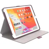 Speck BalanceFolio-Hülle mit Ständer für iPad mit 10,2 Zoll (7./8./9. Generation) Plumberry Purple/Crushed Purple/Crepe Pink