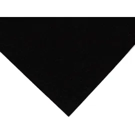 Primaflor Event- und Messeteppich, Rips Dublin - Schwarz, 1,00m x 1,00m,