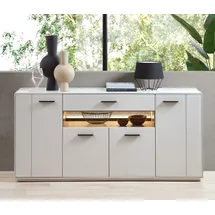 Wohn-Concept Sideboard Como  mit Holzwerkstoff  Dekor Braun