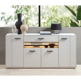 Wohn-Concept Sideboard Como  mit Holzwerkstoff  Dekor Braun