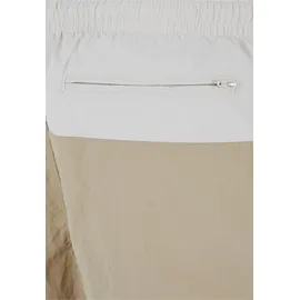 URBAN CLASSICS Badeshorts Block Swim Short unionbeige/softseagrass 5XL