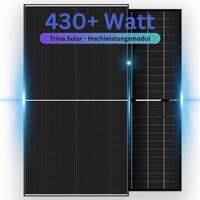 Trina Vertex S+ 430 Watt Solarmodul - Transparent bifazial Version - edles Photovoltaikmodul mit hohem Wirkungsgrad