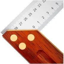 Stier Anschlagwinkel Palisander 300 mm