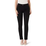 Stooker Women Slim-fit-Jeans Milano Damen Stretch Jeans -BLACK- Magic Shape schwarz 44