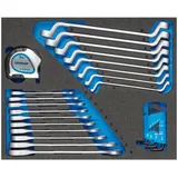 Gedore TS-308 Werkzeugsortiment in Check-Tool-Modulen, 308-teilig