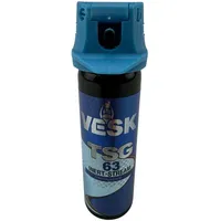 Trainingsspray VESK TSG Weitstrahl Stream 63ml Pfefferspray Inert-Stream Übungsspray Trainingsgerät ohne Reizstoff Training