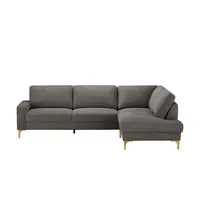 Gray & Jones Cord-Sofa  Capa ¦ grau ¦ Maße (cm): B: 276 H: 86 T: 200.0