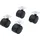 BGS Doppel-Lenkrollen-Satz Ø 40 mm 4-tlg. 0,21 m