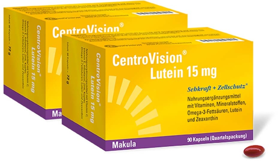 Centrovision Lutein 15Mg 2X90 St