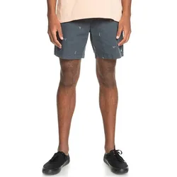 QUIKSILVER Herren Shorts TAXERPRINT M WKST, INDIA INK YACHT ROCK, L