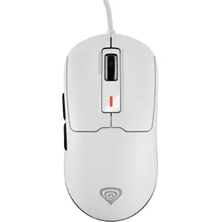 natec GENESIS Krypton 660, Beidhändig, Optisch, USB Typ-A, 12000 DPI, Weiß