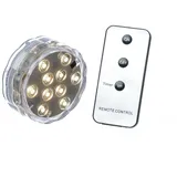 MARELIDA LED Unterwasser Licht warmweiß für Vasen Teich Aquarium Fernbedienung