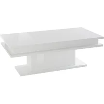 INOSIGN Couchtisch LITTLE BIG- Kaffeetisch, Sofatisch, Wohnzimmertisch, Breite ca. 100 cm, Breite ca. 100 cm weiß
