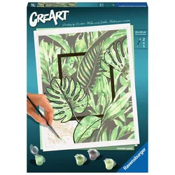 Ravensburger Beschäftigung - CreArt - Malen nach Zahlen 20272 – Calming Leaves